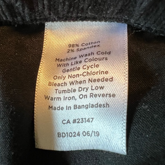 Talbots Pull-On Corduroy Jegging size 14. - Picture 4 of 4